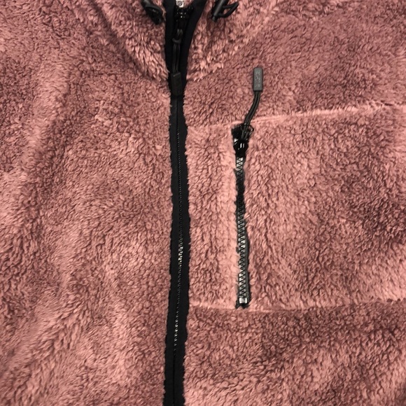 PINK Victoria’s Secret Teddy half zip pullover - Picture 2 of 6
